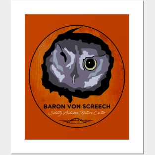 Schlitz Audubon • Baron Von Screech Owl • Milwaukee, WI Posters and Art